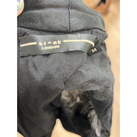 bl-nk London grey Turkey Feather Vest Medium - Picture 2 of 5